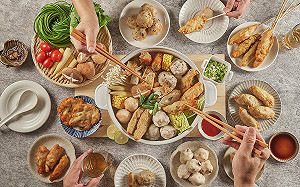 魚丸一條街打響名號 興達港觀光漁市湧現年菜採買人潮