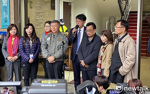 汐止家拆後立碑「感謝民進黨德政」 黃國昌問賴清德：這是你的法治原則？ 