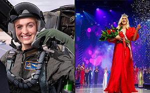 首位空軍飛官當選美國小姐 能駕F-16、還是哈佛碩士生