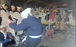 科目三變「科墓三」？出沒靈堂墓地 網怒：傷風敗俗 