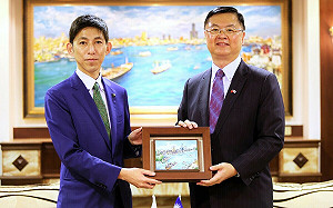 青森縣陸奧市長首度訪高 羅達生：促成多元領域合作