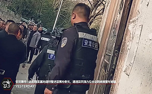 （影）鋼叉、盾牌齊出動！中國多地爆強拆事件引發警民衝突