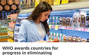 全球一半人口打擊反式脂肪 WHO：年救18萬人