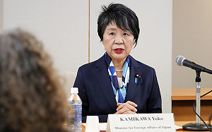 日外相上川陽子在國會演說指台海和平穩定重要性  外交部表達歡迎之意