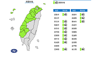 小心！西半部13縣市濃霧遮眼 南部回溫飆30°C