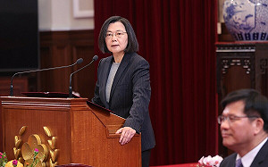 蔡英文恭賀韓國瑜上任立法院長 感謝游錫堃齊打拚4年讓台灣進步