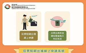 役男過年要出國 內政部：應提前上網申請短期出境