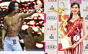 烏克蘭裔模特才奪日本小姐 卻遭爆與「筋肉醫」不倫戀