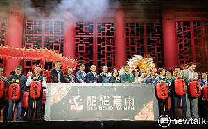 明華園《媽祖》大戲點亮臺南夜空  2024台灣燈會安平燈區搶先登場