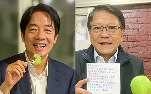 民主真好！女同學搭高鐵託潘孟安轉交芭樂  賴清德真的收到了