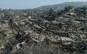 智利野火肆虐畫面曝光！火勢蔓延造成112人死亡 居民 : 就像在戰場