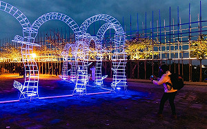 台灣燈會安平燈區開展  首週參觀突破100萬人次