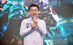 許銘春拚高雄初選成立辦公室 許智傑稱好事：一起為高雄做事