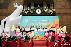台灣國際蘭展暨世界蘭展224開展 黃偉哲歡迎白天賞花晚上賞燈