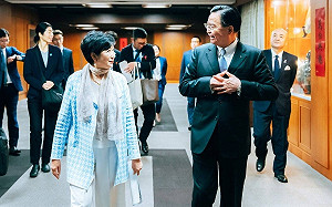 吳釗燮宴請日本東京都知事小池百合子  深化台日友好關係