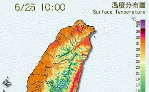 台東破36度+13縣市紫爆 吳德榮：今明最熱