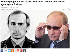 普丁曝人生秘密：當間諜曾涉非法情報工作