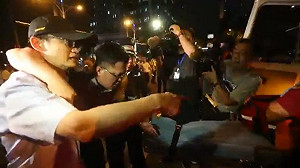 反年改群眾抗議爆衝突　警方：嚴辦到底