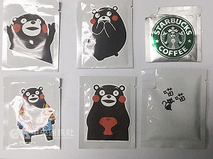 裝可愛 毒咖啡包以吉祥物偽裝