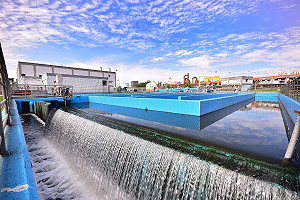 訪視前瞻水環境建設 林全：再生水穩定中彰工業用水