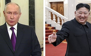 金正恩笑納普丁豪華汽車大禮 金與正發200字謝文