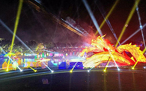 中台灣元宵燈會4天湧124萬人潮  盧秀燕宣布延長至228