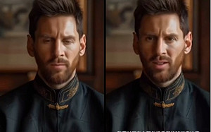 小粉紅精神勝利法！AI合成梅西穿唐裝道歉影片 自感欣慰