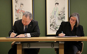 駐美代表俞大㵢簽署「台美國際發展合作備忘錄」探索國際合作機會