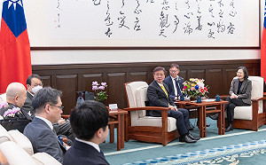 接見日本智庫「笹川和平財團」 蔡英文期許：台日齊打造「開放的印度太平洋」