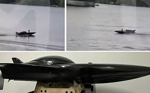 遙控玩具船變無人水面艦？俄測試「海豚」小比例原型機惹爭議