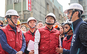 三重建案造成臨損 侯友宜：全力協助受災戶向廠商追究賠償責任   