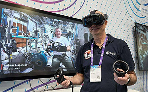 展現太空元宇宙 VR頭顯裝置成功躍上太空