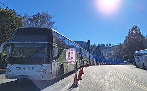 武陵櫻花季落幕 中市：374班次專車有效疏運