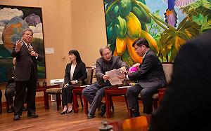 林佳龍接見社區醫院談夜班津貼 樂見協會與政府達共識