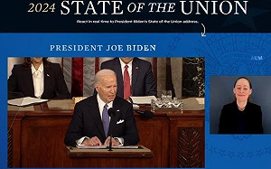 一開頭就談俄烏戰爭! 拜登國情咨文連說 : 「我們不會離開 我們不會低頭」