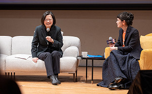 出席全球女性影響力論壇 蔡英文談如何成為一個好的領導人