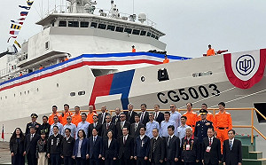 雲林艦交船 蔡總統：傳達台灣堅守民主、自由決心