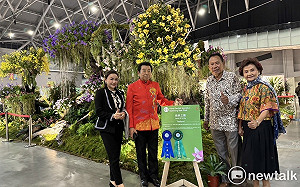 泰國文化部顧問團參觀蘭展台灣燈會  驚嘆台南農業與文化軟實力