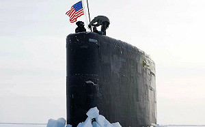 美洛杉磯級潛艦極地破冰 美英法澳加聯演「冰營行動」