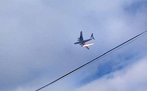 (影)俄羅斯IL-76軍用運輸機｢起飛時發動機起火｣墜毀 機上15人罹難