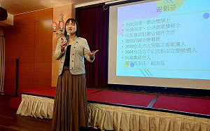 與黃捷演講收炸彈恐嚇　謝佩芬：民主活動不會因威脅而停止