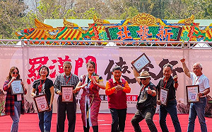 高雄內門創意宋江陣頭大賽七強出列 3/23決賽爭強奪冠