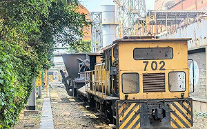 中鋼轉爐鋼渣5G智慧軌道運輸系統    年省700萬元成本   