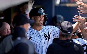 紐約洋基怪力男Stanton生涯首度單場三響砲