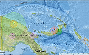 巴布亞紐幾內亞規模6.9極淺層強震 傷亡仍不明 