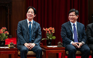 有默契！賴清德、林佳龍端午都吃鹼粽冰  感性想起父母親