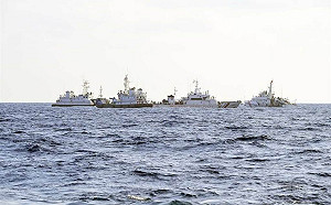 中央社前進仁愛暗沙 直擊菲中船隻對峙9小時