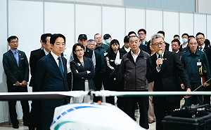 賴清德偕蕭美琴訪視中科院 關注國防科研進展、盼續強化國防自主