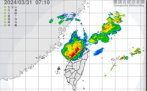 中部以北防雷雨襲 清明連假另一波鋒面報到