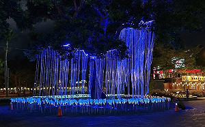 台東鐵花村光影花海超好拍！5大主題燈藝4/4浪漫登場